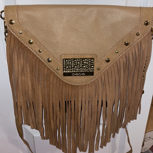 Bebe Fringe Clutch Bag - Picture 5 of 5
